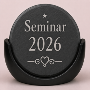 Seminar 2026 Slate Coaster Set