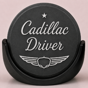 Cadillac Driver Slate Coaster Set